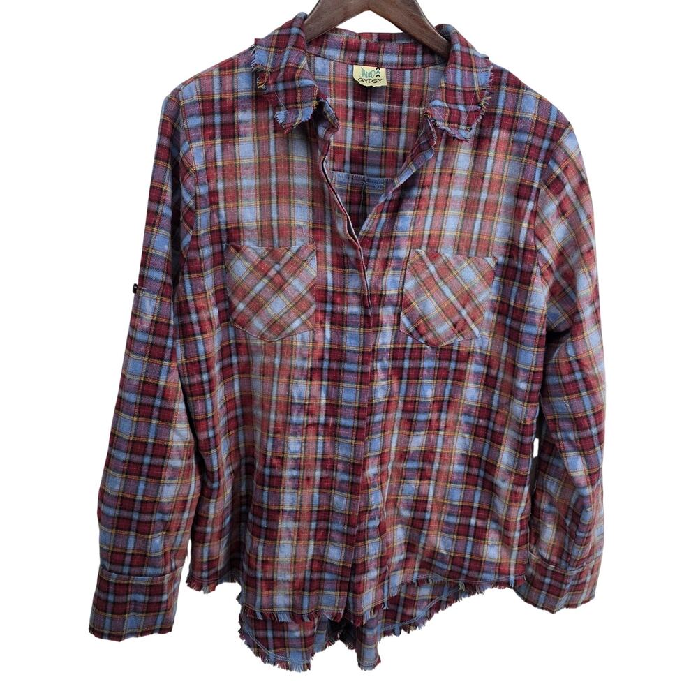 Jaded Gypsy The Gypsy Flannel Shirt Size Small/Medium